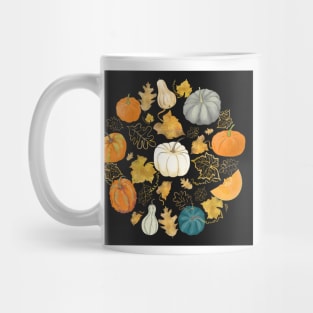 Harvest of the Golden Season - Halloween Pumpkins Mug